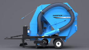 Harper Turf TV40 Turf Vac/Sweeper